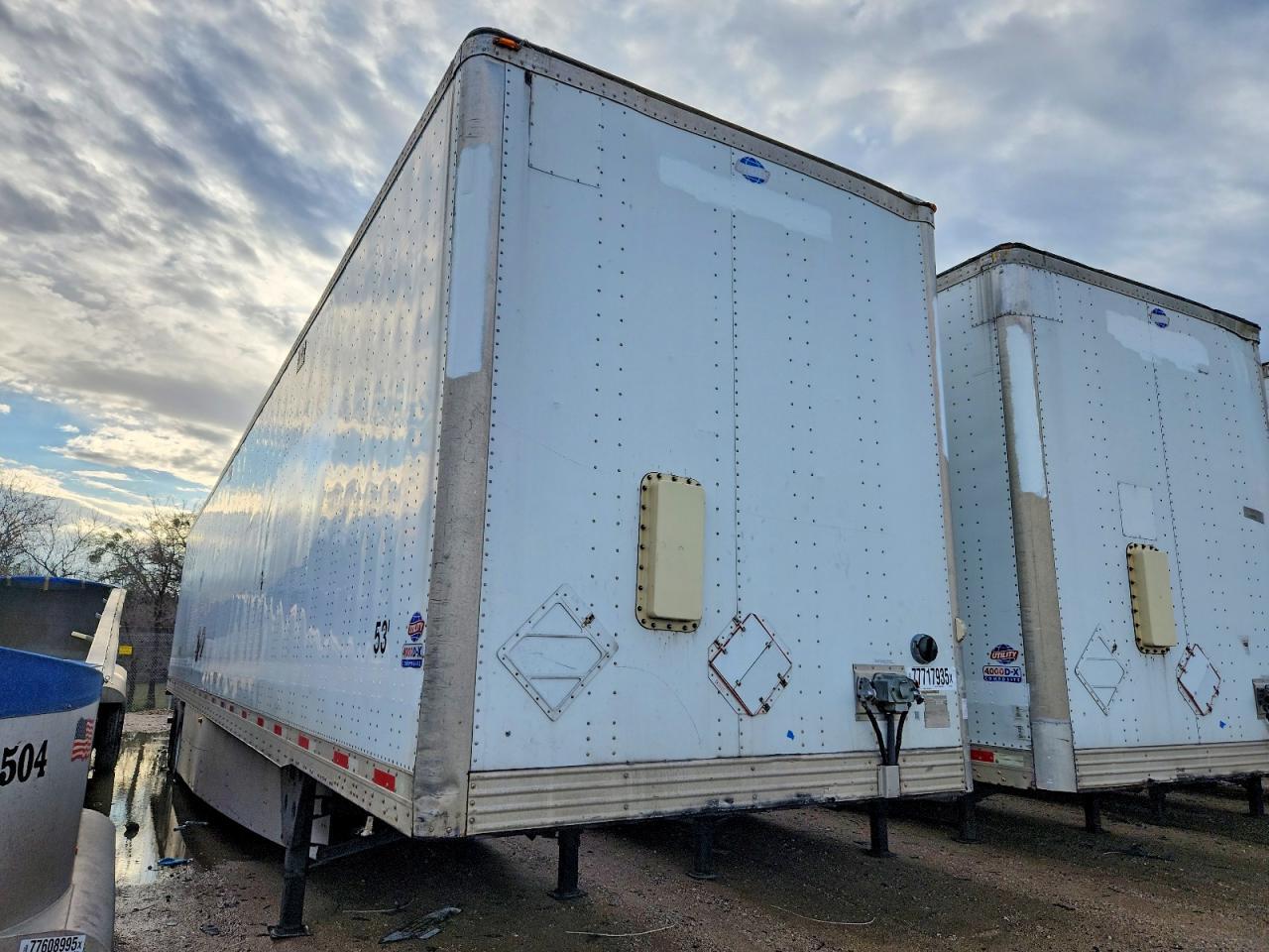 2014 Utility VS2DX DRY Van Trailer