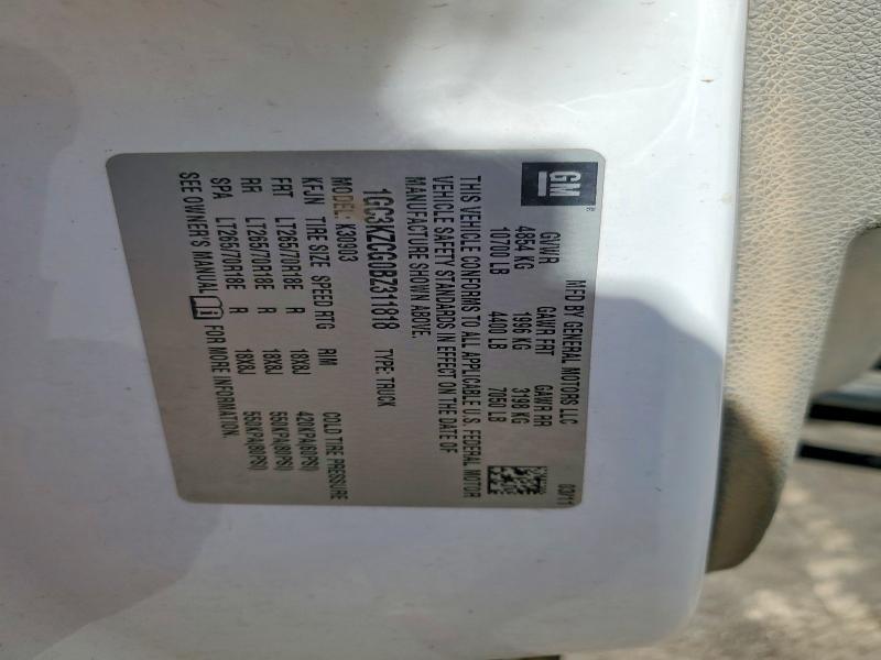 2011 Chevrolet Silverado K3500