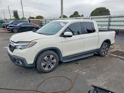 Salvage trucks for sale at Miami, FL auction: 2019 Honda Ridgeline RTL