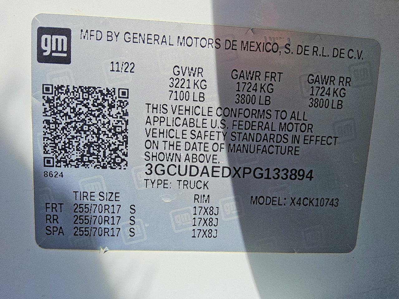 2023 Chevrolet Silverado K1500