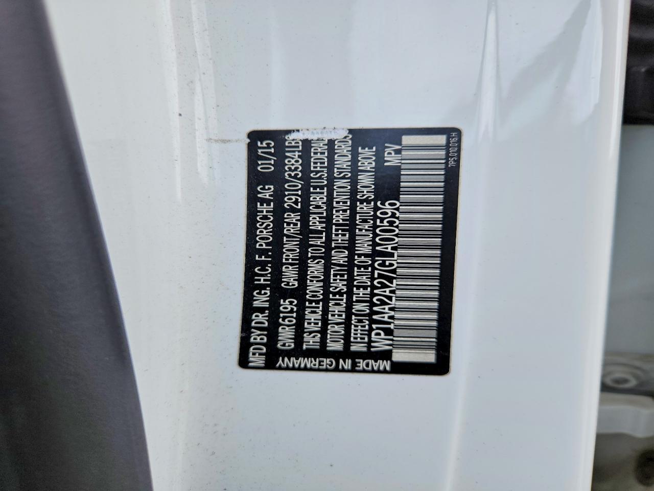 2016 Porsche Cayenne