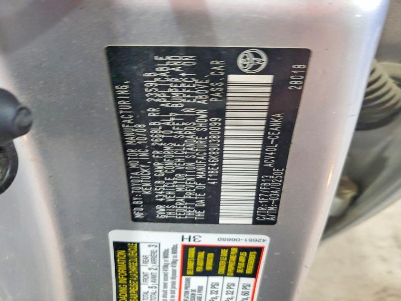 2009 Toyota Camry le