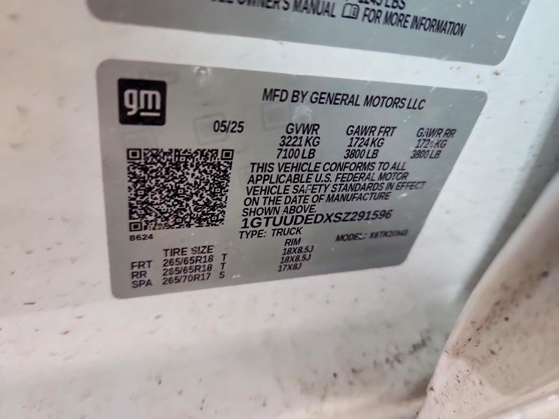 2025 GMC Sierra K1500 slt