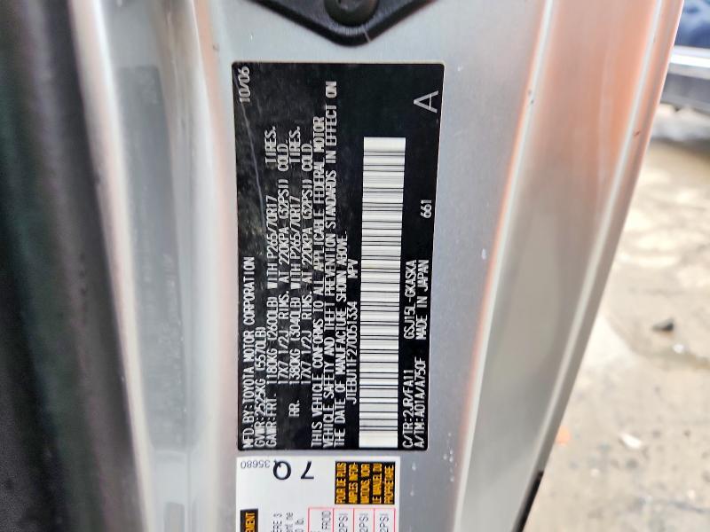 2007 Toyota Fj Cruiser Base