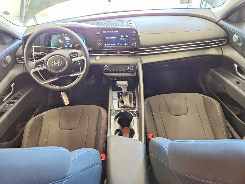 2026 Hyundai Elantra Hybrid Blue
