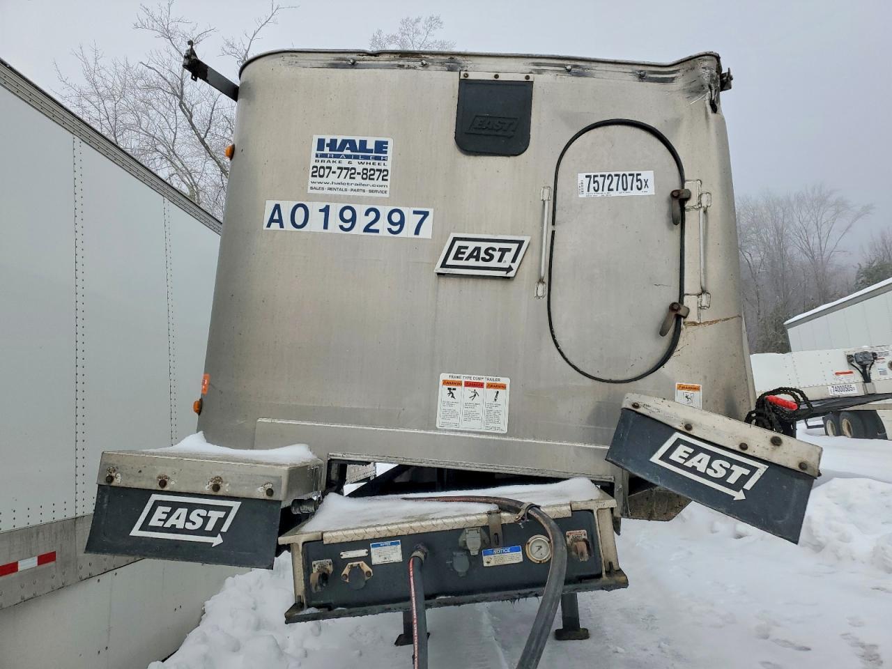 2020 East Manufacturing END Dump Trailer