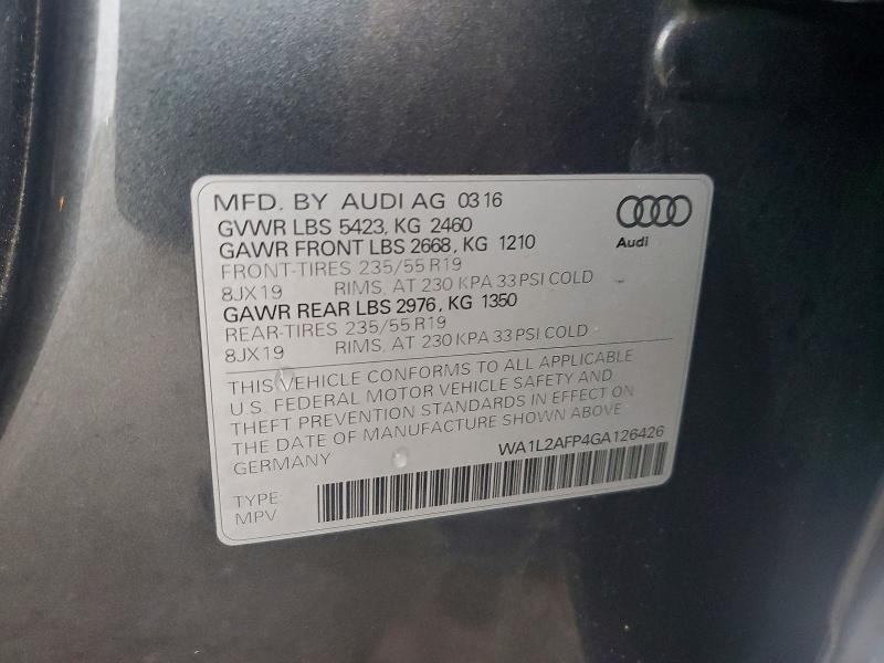 2016 Audi Q5 Premium Plus