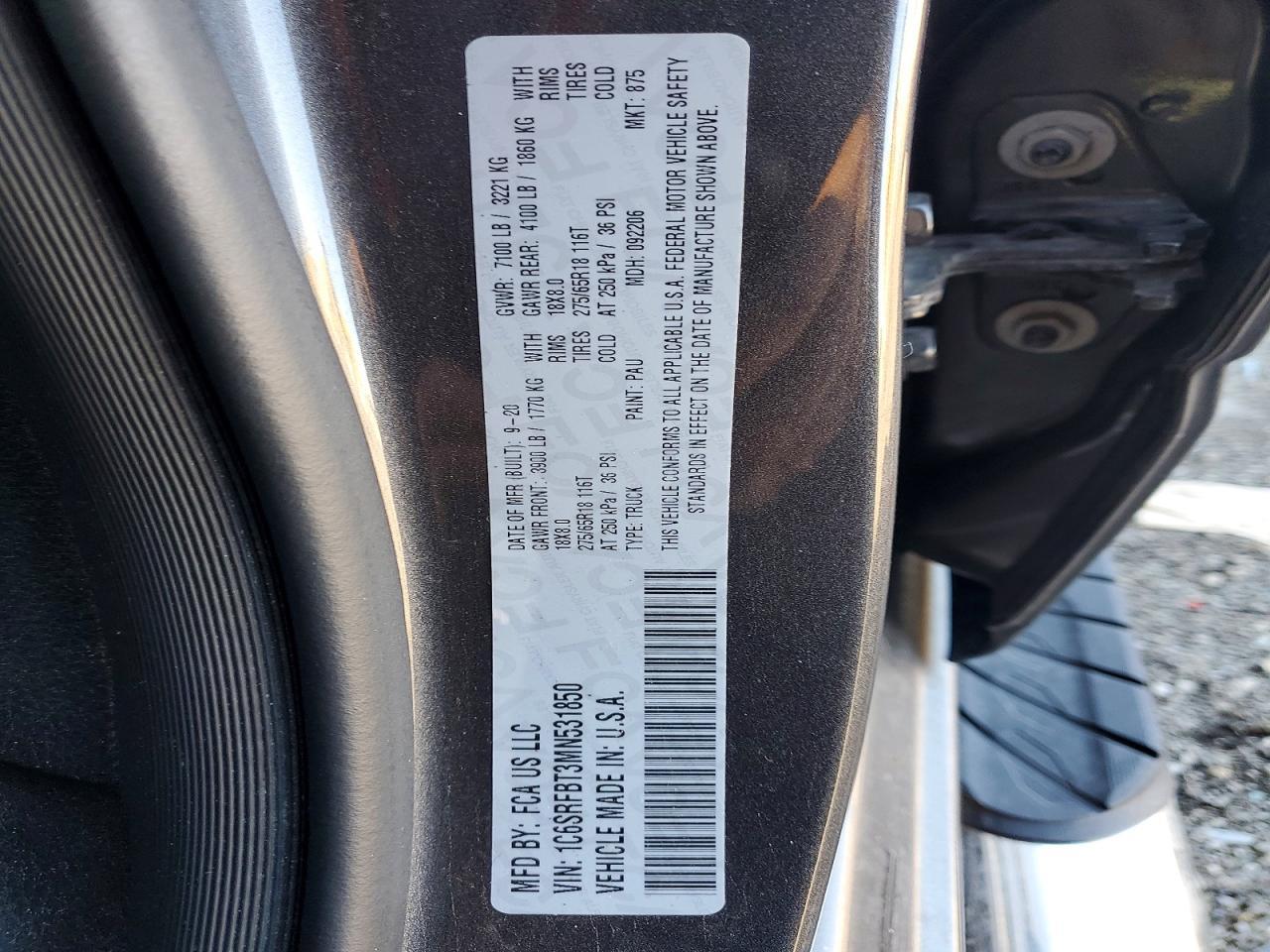2021 Dodge RAM 1500 BIG Horn