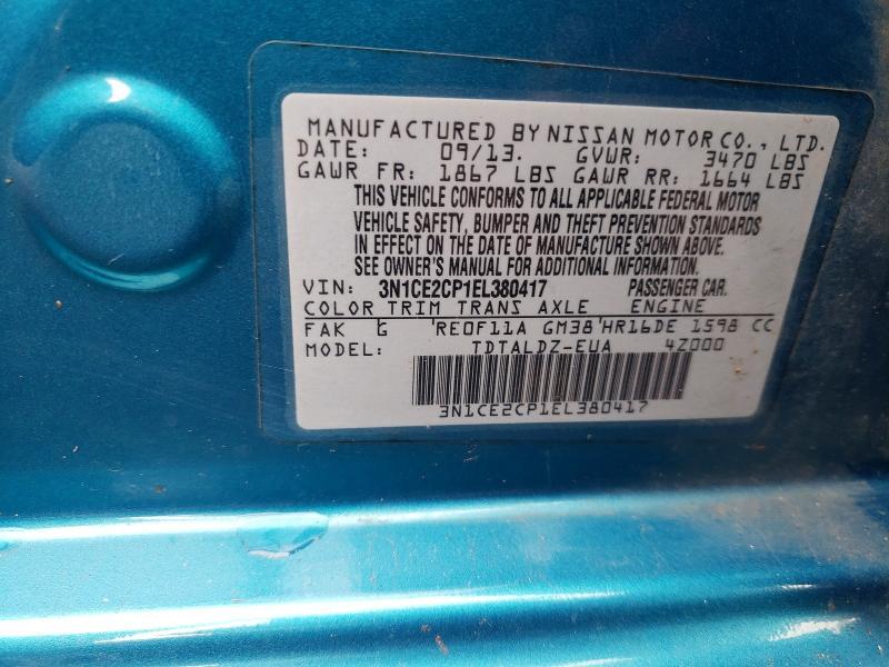 2014 Nissan Versa Note sv
