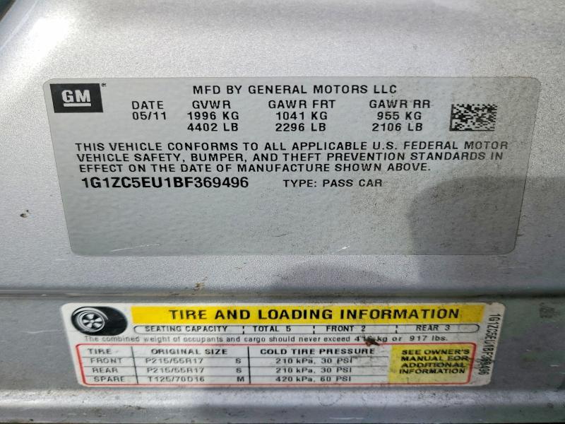 2011 Chevrolet Malibu 1LT