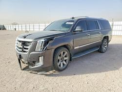 Cadillac salvage cars for sale: 2015 Cadillac Escalade esv Luxury