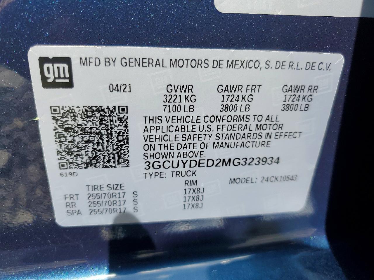 2021 Chevrolet Silverado K1500 LT