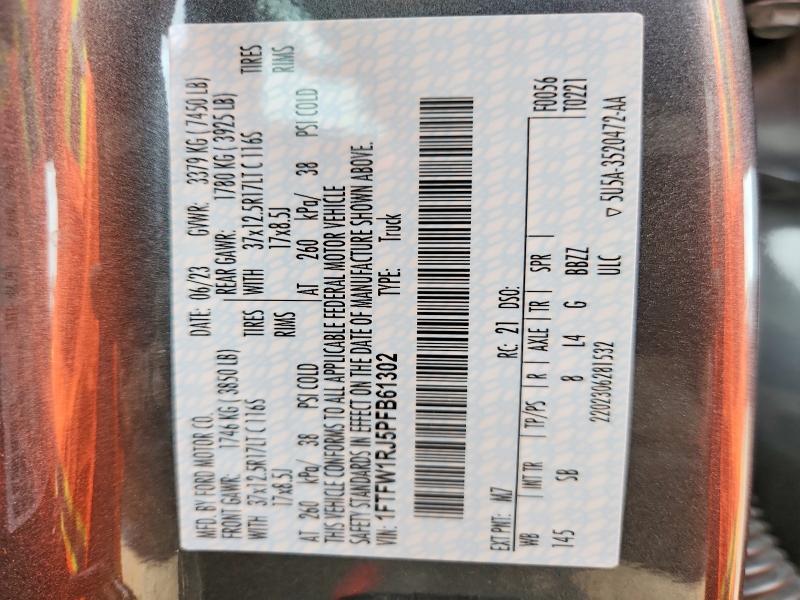 2023 Ford F150 Raptor