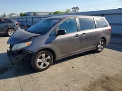 Salvage cars for sale from Copart Bakersfield, CA: 2016 Toyota Sienna l 7-passenger