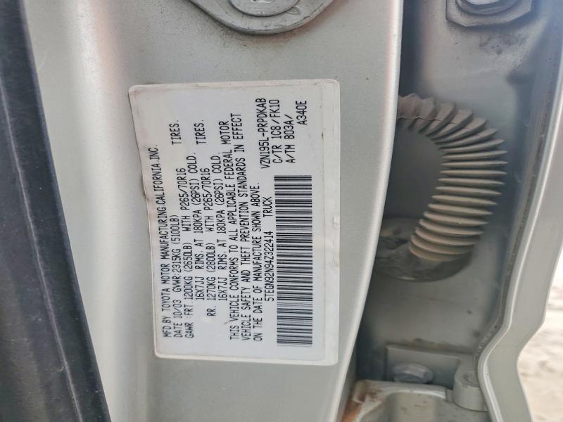 2004 Toyota Tacoma Prerunner V6