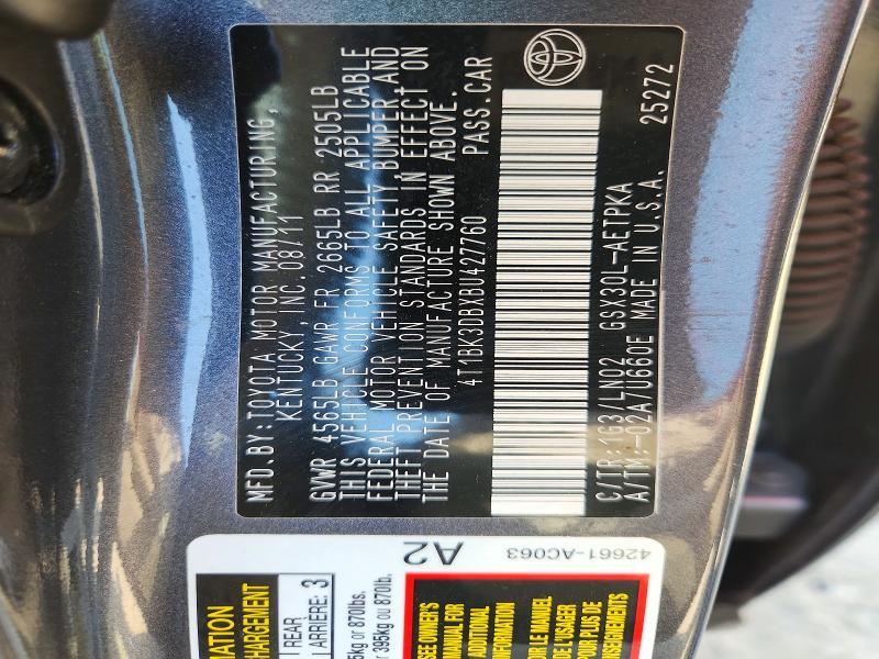 2011 Toyota Avalon Limited
