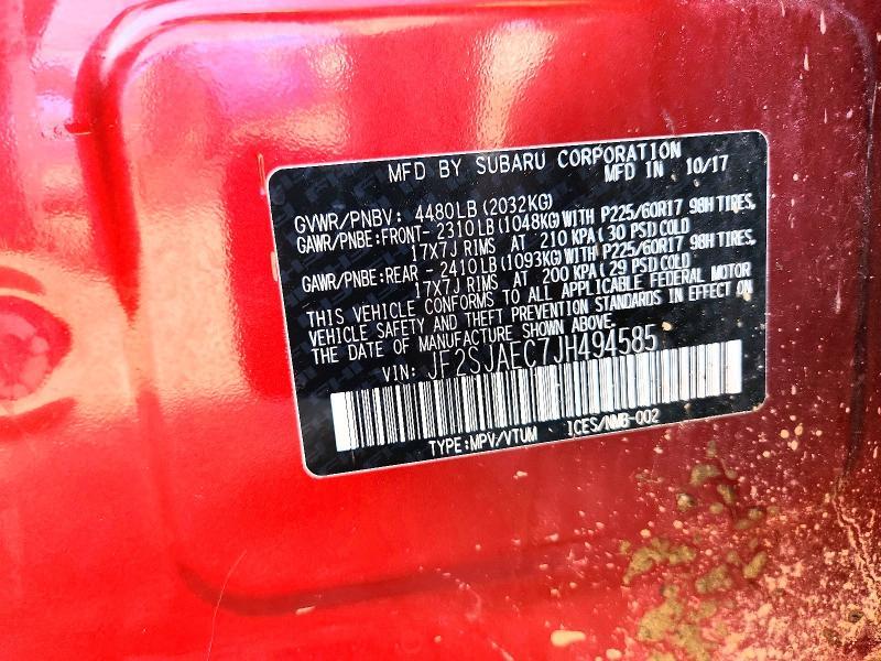 2018 Subaru Forester 2.5i Premium