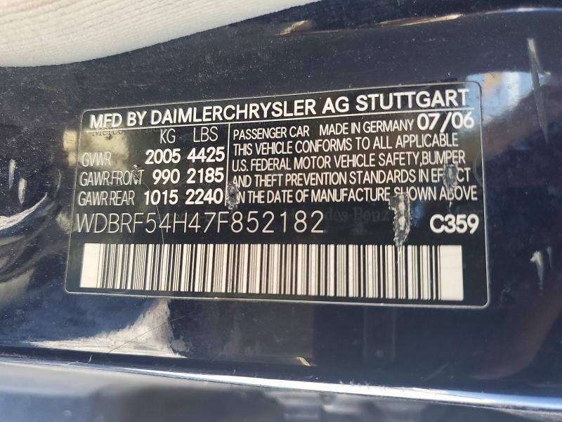 2007 Mercedes-Benz C 280