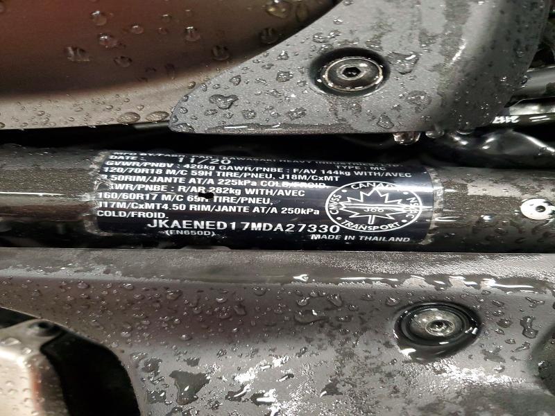 2021 Kawasaki EN650 D