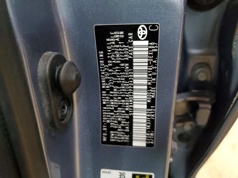 2023 Toyota Corolla le