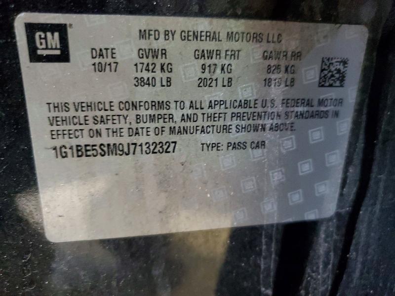2018 Chevrolet Cruze lt