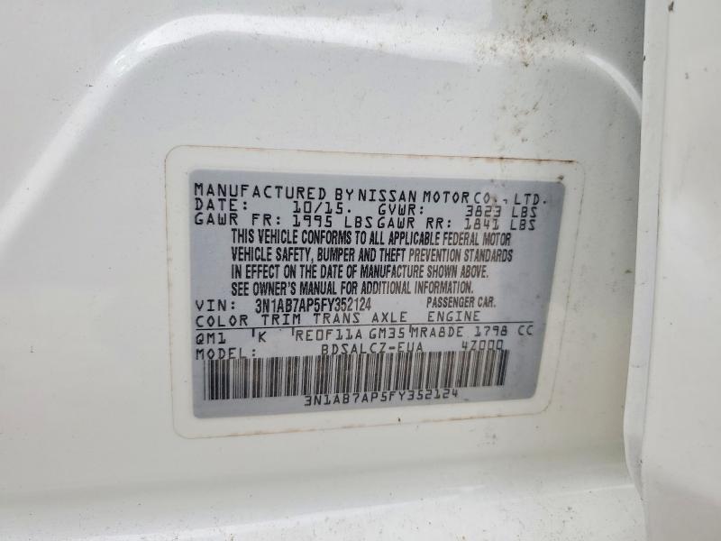 2015 Nissan Sentra s