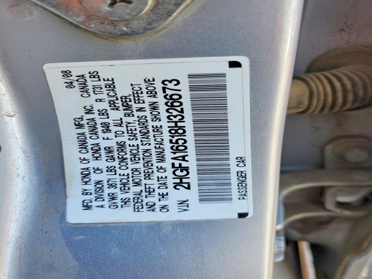 2008 Honda Civic lx