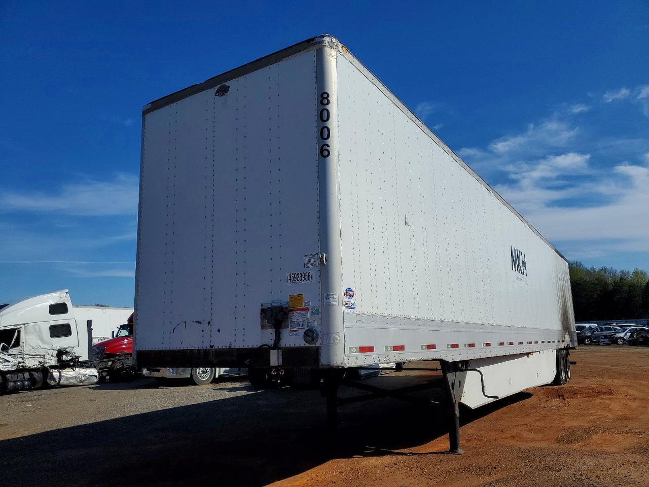 2019 Utility VS2DX DRY Van Trailer
