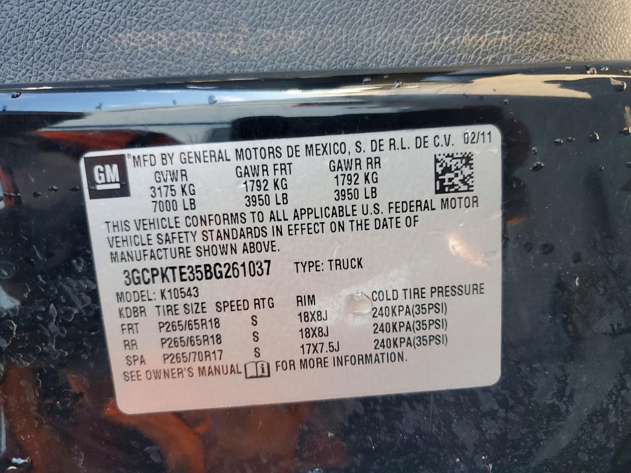 2011 Chevrolet Silverado K1500 LTZ