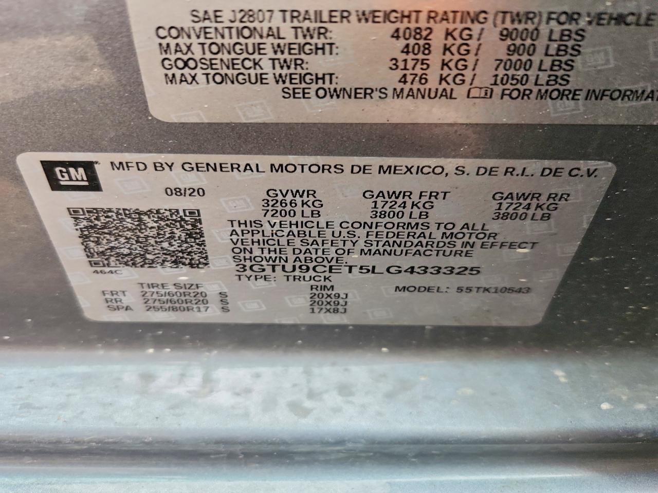 2020 GMC Sierra K1500 Elevation