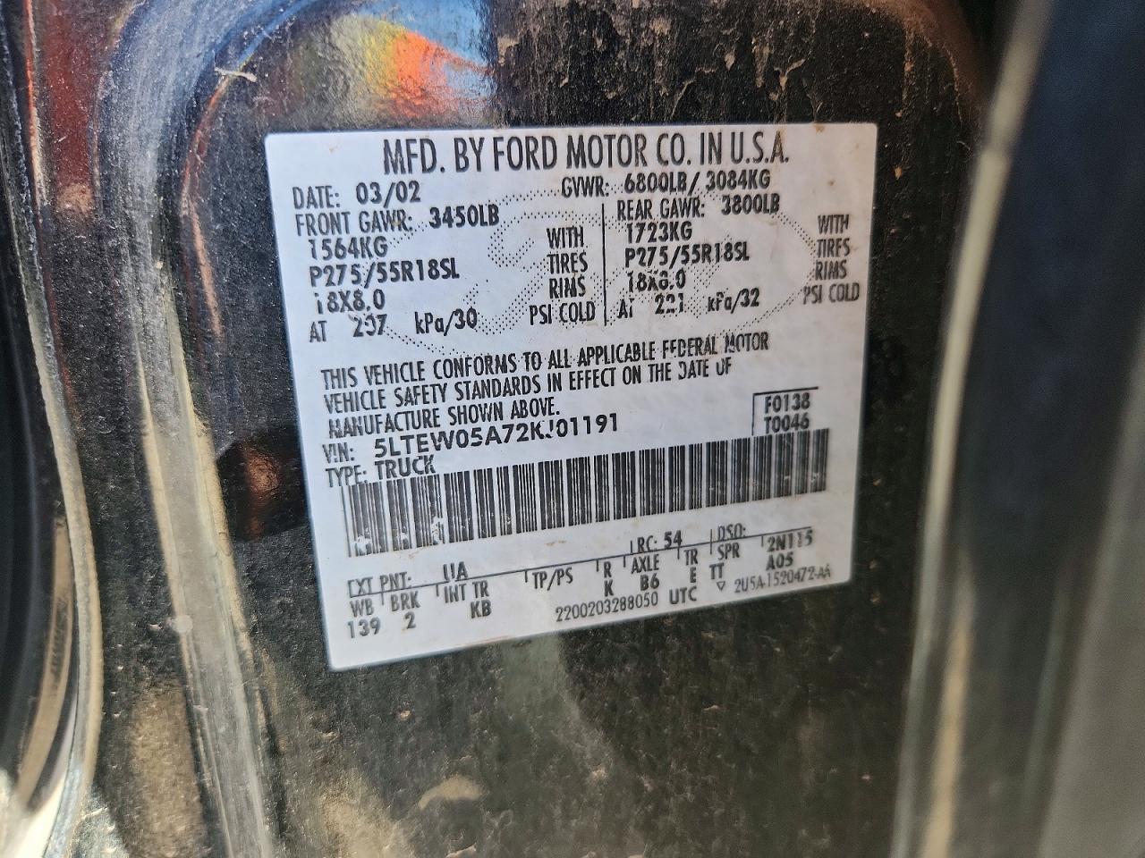 2002 Lincoln Townhouse Blackwood