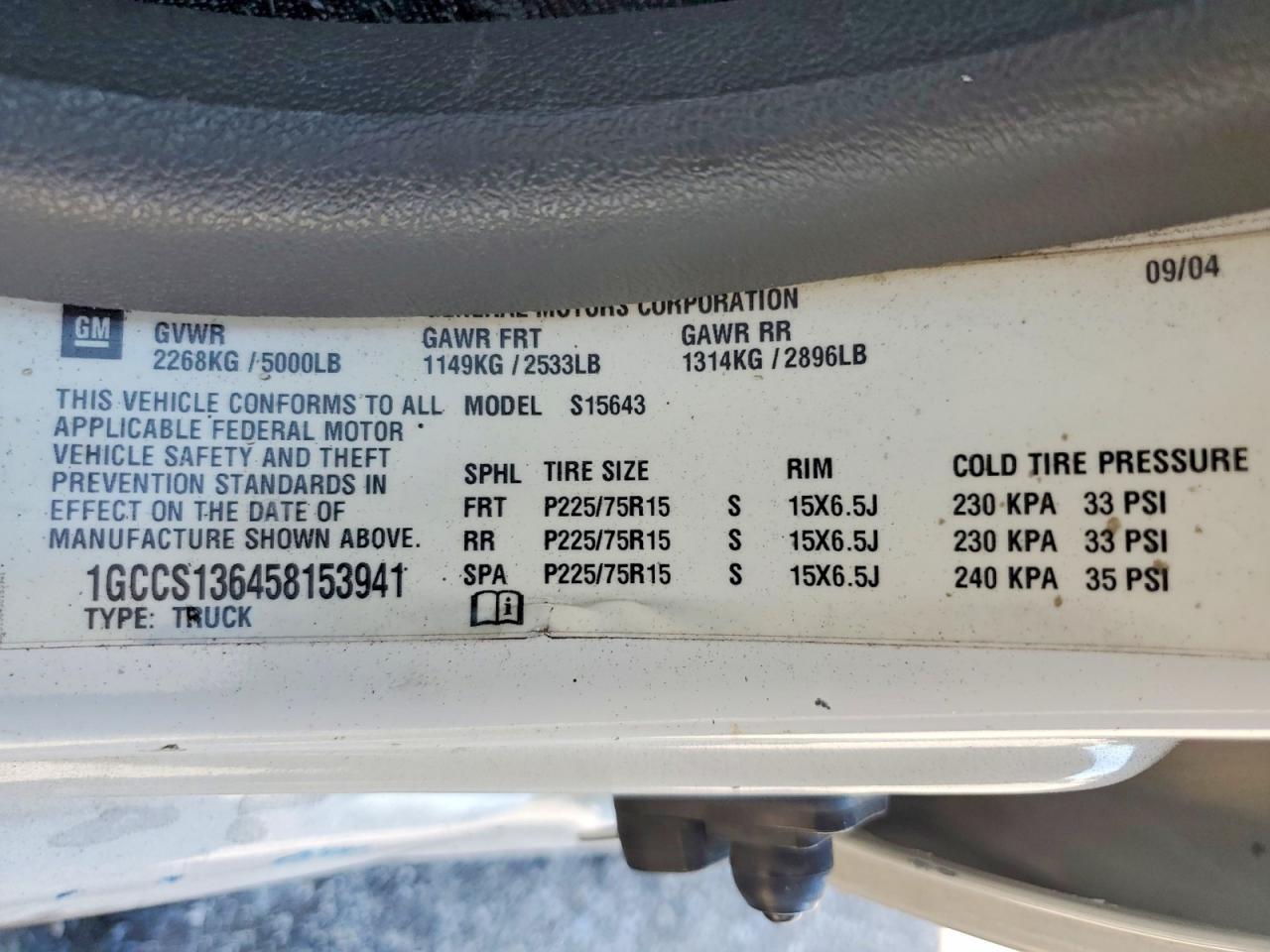 2005 Chevrolet Colorado