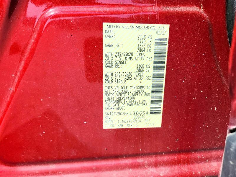 2017 Nissan Murano Platinum