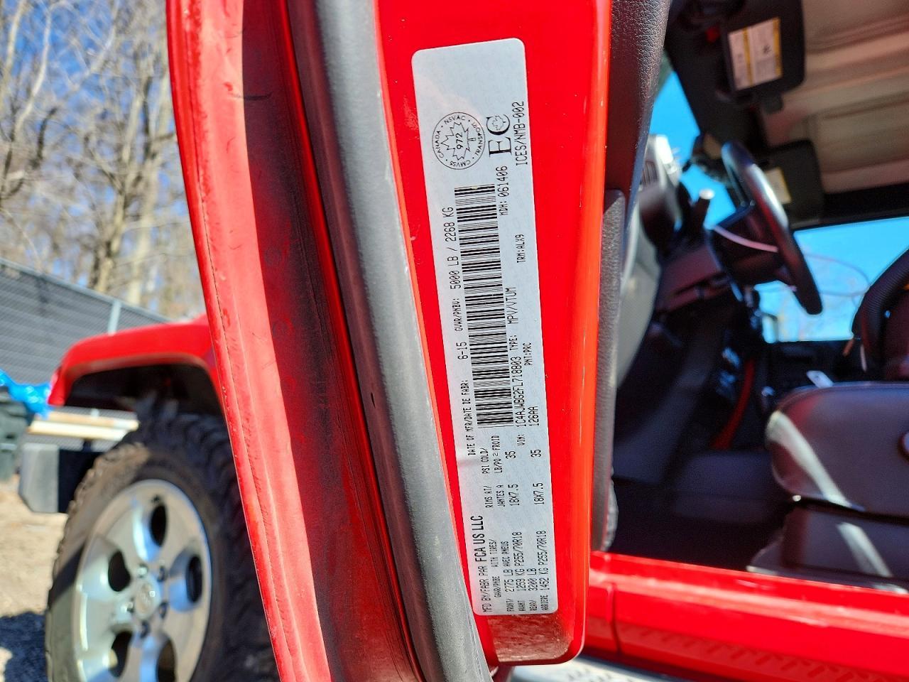 2015 Jeep Wrangler Sahara