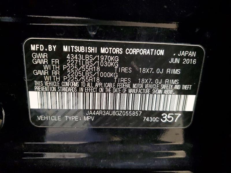 2016 Mitsubishi Outlander Sport es