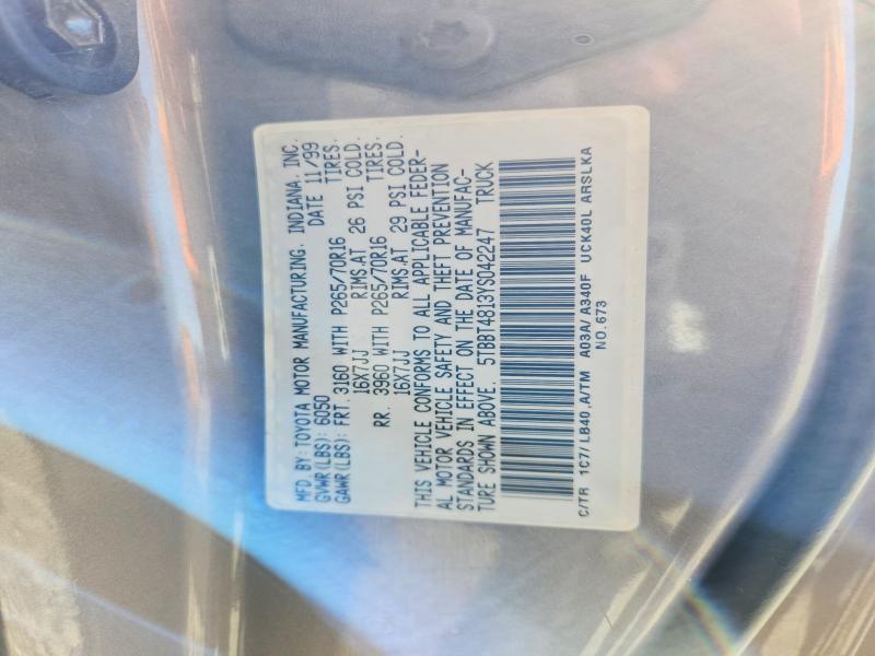 2000 Toyota Tundra Limited