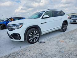 Vehiculos salvage en venta de Copart Haslet, TX: 2021 Volkswagen Atlas sel R-line