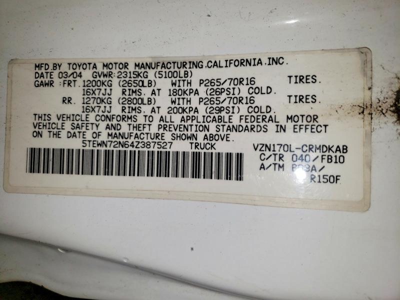 2004 Toyota Tacoma V6