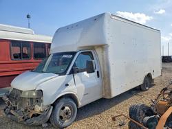 Salvage trucks for sale at Amarillo, TX auction: 2017 Chevrolet Express G4500 Delivery Truck