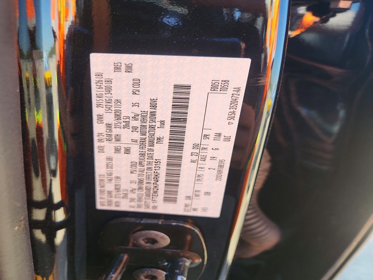2024 Ford F150 STX