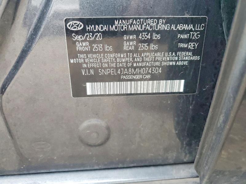 2021 Hyundai Sonata sel
