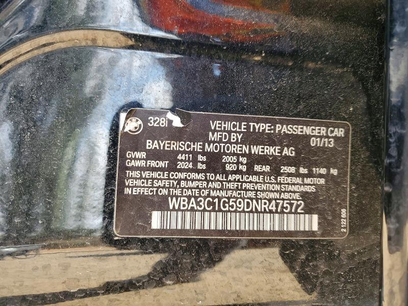 2013 BMW 328 i Sulev