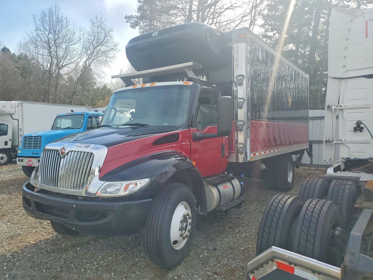 2021 International MV607 Refrigerated BOX Truck