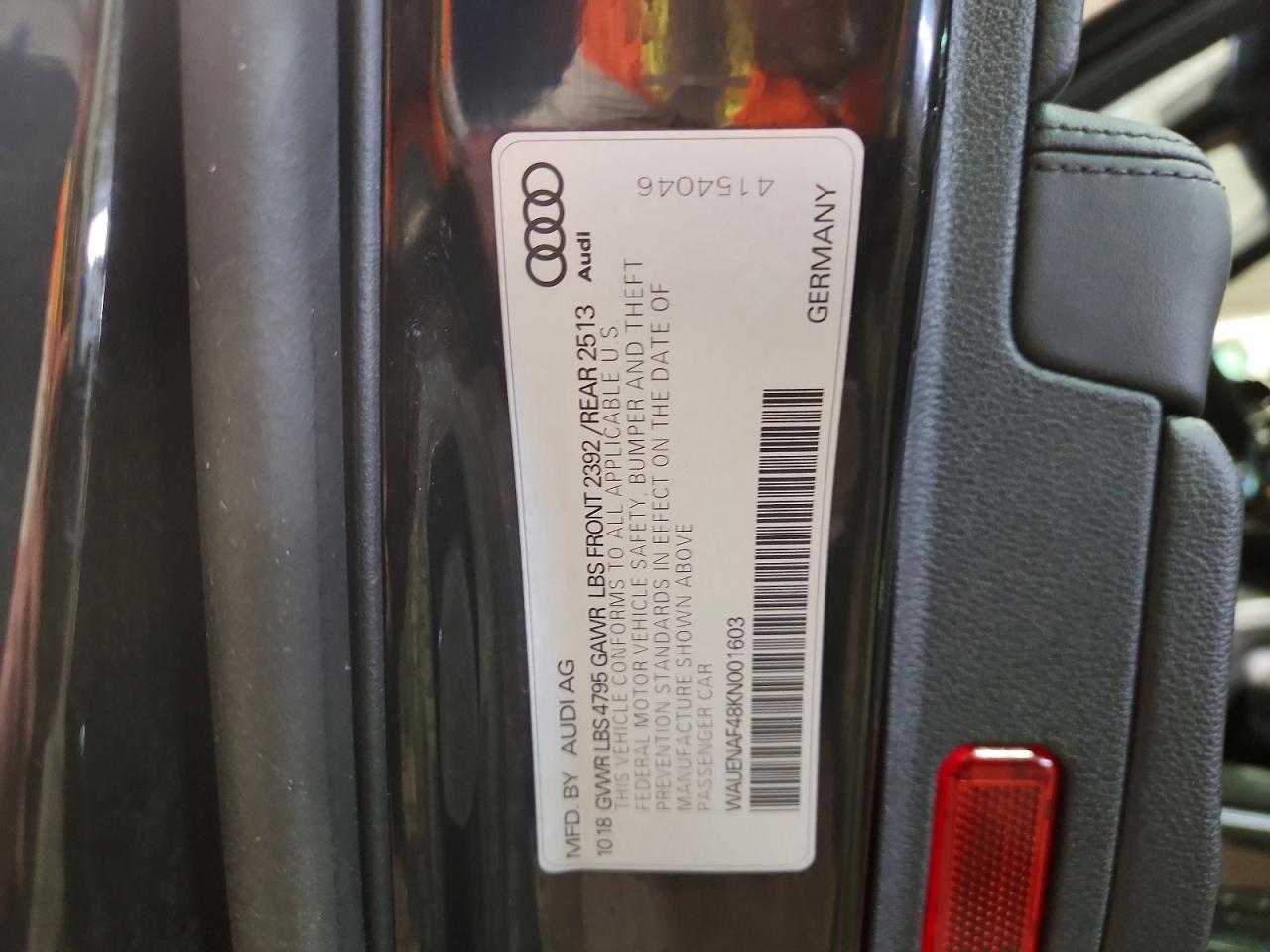 2019 Audi A4 Premium Plus