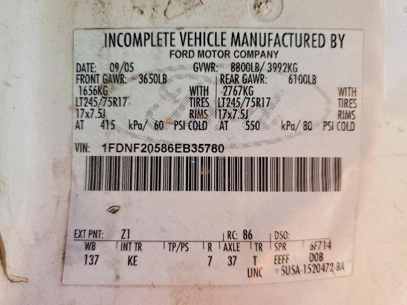 2006 Ford F250 Super Duty Utility / Service Truck