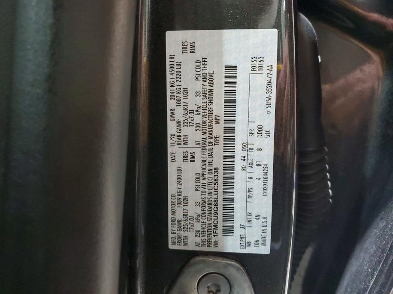 2020 Ford Escape se