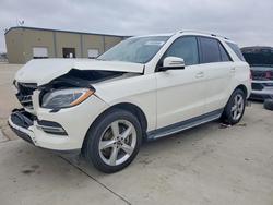 Mercedes-Benz ml salvage cars for sale: 2013 Mercedes-Benz Ml 350