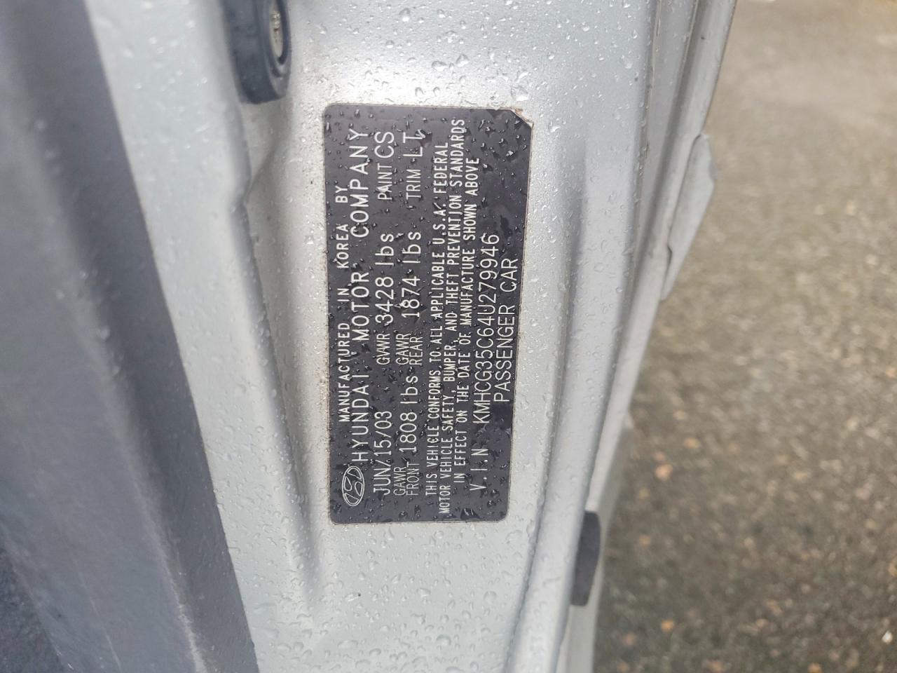 2004 Hyundai Accent gl