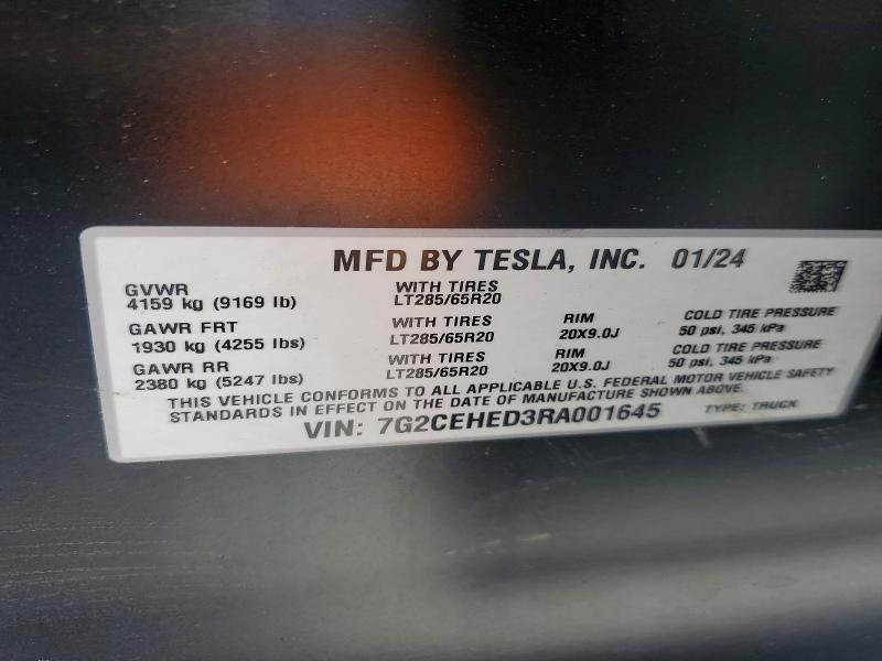 2024 Tesla Cybertruck