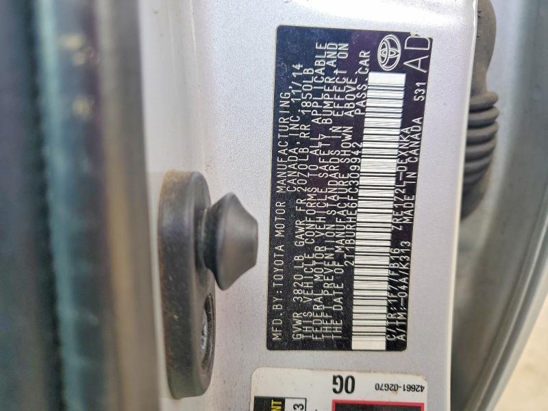 2015 Toyota Corolla le